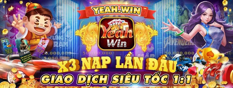 Yeah Win - Sân chơi game bài đổi thưởng được đông đảo game thủ lựa chọn 2023
